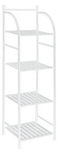 Raft metalic Haiti, 33,5x27,5x116cm, alb