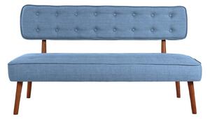 Canapea cu 2 Locuri Westwood Loveseat, Maro Deschis, 140 x 64 x 78 cm, Albastru