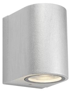 Markslöjd 109109- Aplică LED reglabilă de perete pentru exterior ALOR LED/4,9W/230V IP65 argintie