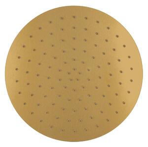 Oltens Vindel cap de duș 30x30 cm rotund auriu periat 37006810