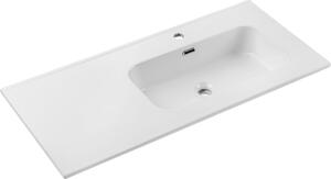 Comad Go 2 lavoar 101x46 cm dreptunghiular mobilier alb luciu GO 2 100CM R DP ( E-8095-100R )
