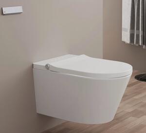 Kronenbach Tube toaletă cu spălare agăţat fără margine cu spălare turbionară alb KB15104TU