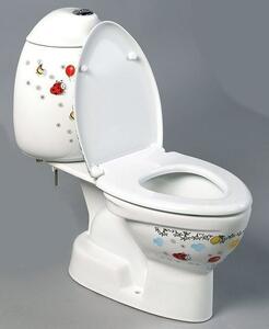 Set vas WC compact Creavit Kid CK310.11CB00E.FF00, rezervor universal Creavit Kid CK400.00CB00E.FF00, KC0802.01.1