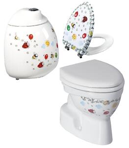 Set vas WC compact Creavit Kid CK300-11CB00E-FF00, rezervor universal Creavit Kid CK400.00CB00E.FF00, KC0802.01.1
