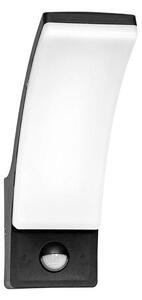 Aplică LED de exterior cu senzor Ecolite ZLM7002/PIR-CR RITA LED/12W/230V IP65