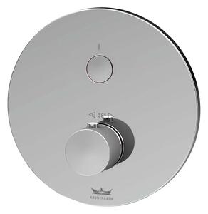 Kronenbach Smart Push baterie de duș ascuns cu termostat crom 19044001CR