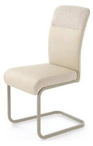 Scaun K584, bej/casmir, stofa clasica/otel, 46x60x100 cm