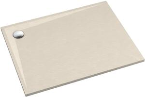 Schedline Libra Cashmere Stone cădiță de duș dreptunghiulară 100x70 cm bej 3SP.L1P-70100/PK/ST