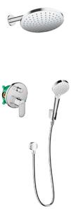 Hansgrohe Vernis Blend set de duș ascuns cu duș de ploaie crom 88001997