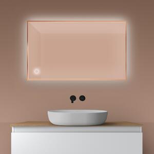 Oltens Nordlis oglindă 60x100 cm dreptunghiular cu iluminare cu covoraș de încălzire 64111610