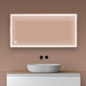 Oltens Nordlis oglindă 60x120 cm dreptunghiular cu iluminare cu covoraș de încălzire 64107610