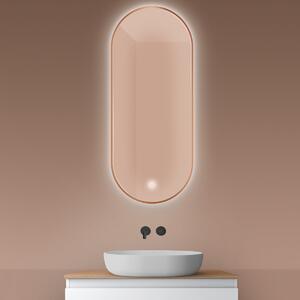 Oltens Nordlis oglindă 50x120 cm oval cu iluminare cu covoraș de încălzire 64114610