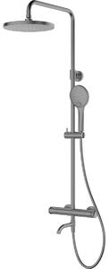 Set set de duș Oltens Vatten 36505400, pipă baterie Oltens Numa 39106400