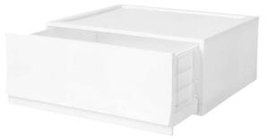 Cutie de depozitare modulară Wave Snow fără roți54,6 x 43,4 x 22 cm, Larg - 1 sertar