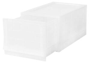 Cutie de depozitare modulară Wave Junior Mist fărăroți 43,4 x 27,2 x 22 cm, Îngust - 1 sertar