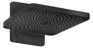 Oltens Vann cap de duș 26x26 cm pătrat negru mat 37008300
