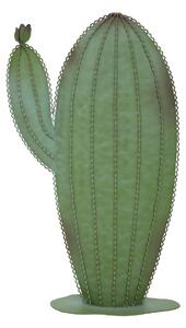 Decoratiune Cactus, Mauro Ferretti, 36.5x18x62 cm, fier, verde