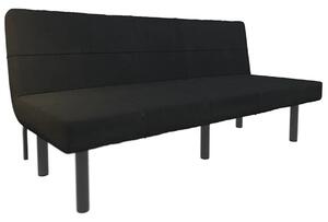 Canapea extensibila Miranda Homs 180x55x42 cm,negru