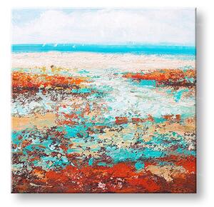 Pictură murală pictată THE SEA 1 parte CFAZH5461E1 - 60x60 cm