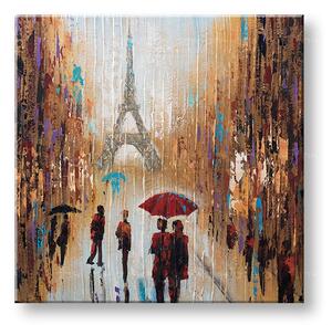 Pictură murală pictată PARIS 1 parte 70x70 cm CFAZH2980E1