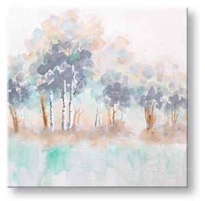 Pictură murală pictată TREES 1 parte CFAZH6502E1 - 60x60 cm