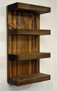 Suport prosop din lemn seria-620 Homs 65 x 12 x 20 cm, rustic,30099