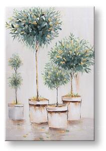 Tablou de perete pictat TREES 1 parte 60x90 cm CWF11375WE1