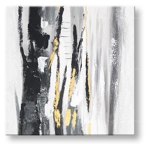 Tablou de perete pictat ABSTRAKT 1 parte CWF1893HE1 - 60x60 cm