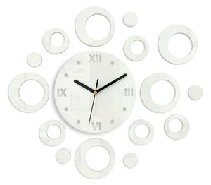 Ceas de perete RINGS WHITE HMCNH008-white