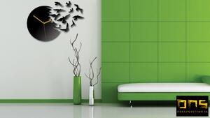 Ceas de perete MODERN BIRDS OF PARADISE NH007