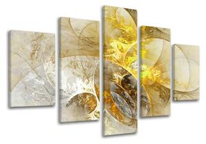 Tablouri canvas 5 - piese ABSTRACT AB039E50