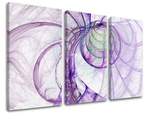Tablouri canvas 3 - piese ABSTRACT AB054E30