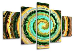 Tablouri canvas 5 - piese ABSTRACT AB079E50