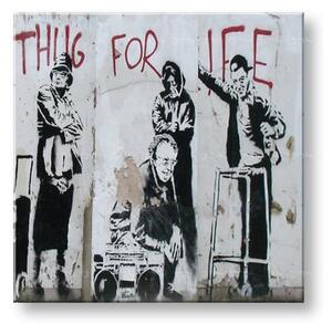 Tablouri PATRAT Street ART - Banksy