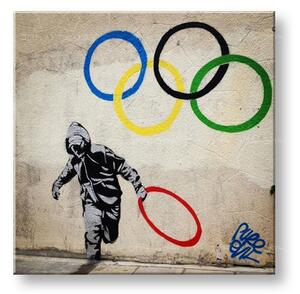 Tablouri PATRAT Street ART - Banksy