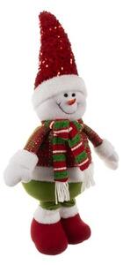 Figurina decorativa Craciun, Om de zapada, inaltime ajustabila 60-95 cm