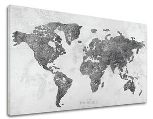 Tablouri canvas MAPA SVETA 1 - piesa XOBCH12288GE1