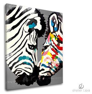 Reproduceri de autori pe pânză ZEBRA XOBDA017E1