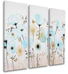Tablouri canvas FLORI 3 - piese XOBDO147D3