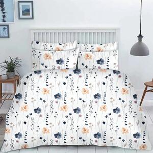 Lenjerie de pat din bumbac NUVIA alba Dimensiune lenjerie de pat: 70 x 80 cm | 140 x 200 cm