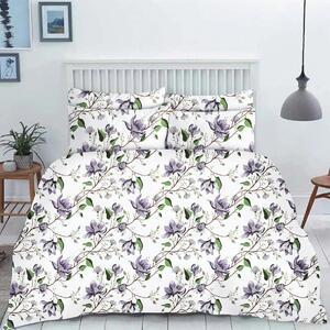 Lenjerie de pat din bumbac LUNORA alba Dimensiune lenjerie de pat: 70 x 80 cm | 140 x 200 cm
