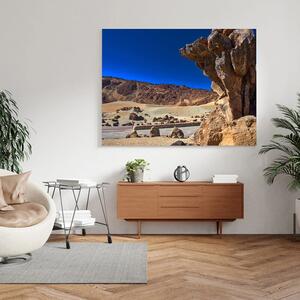 Canvas Desert Rocks