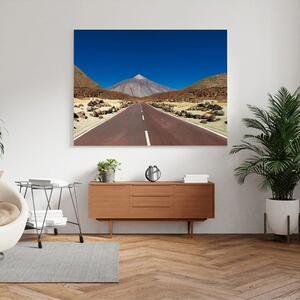 Canvas Desert Road