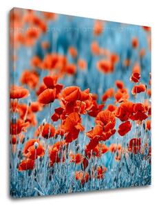 Tablouri canvas ROȘII FLORI_159 - 12