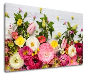 Tablouri canvas ROZ FLORI_1510 - 11