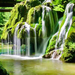Fototapet Waterfall Bigar