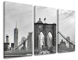 Tablouri canvas 3 - piese ORAȘE - NEW YORK ME114E30