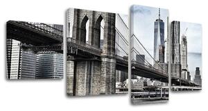 Pictură murală în 4 părți CITY / NEW YORK ME115E40