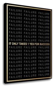 Tablou canvas motivațional About success_002