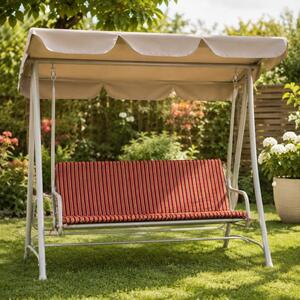 Perna balansoar gradina 150x50x50 cm, doua segmente, multicolor